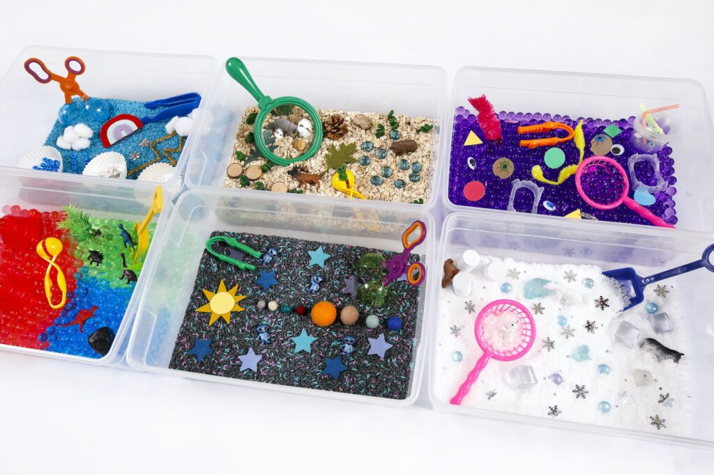 sensory bins