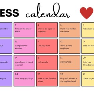 calendar for parents