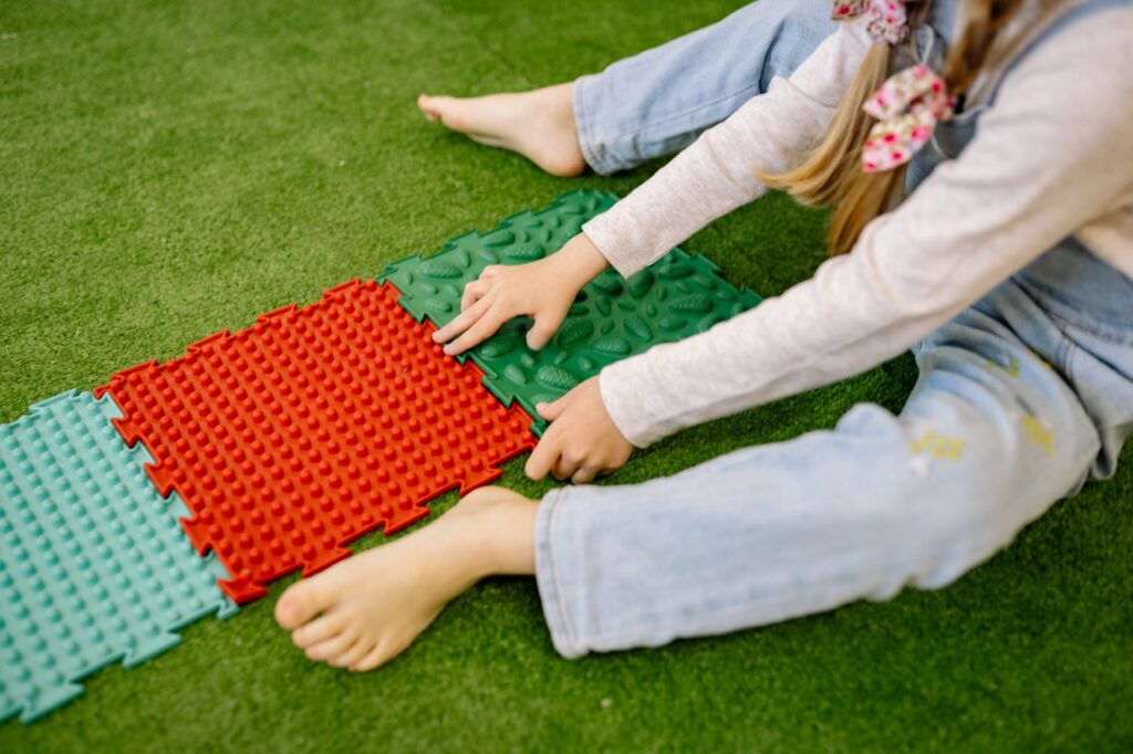 sensory play mat for autism kids