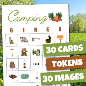 camping bingo