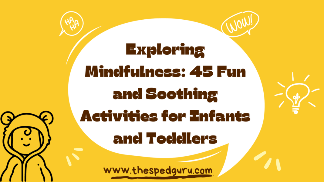 mindfulness activities for infants and toddlers