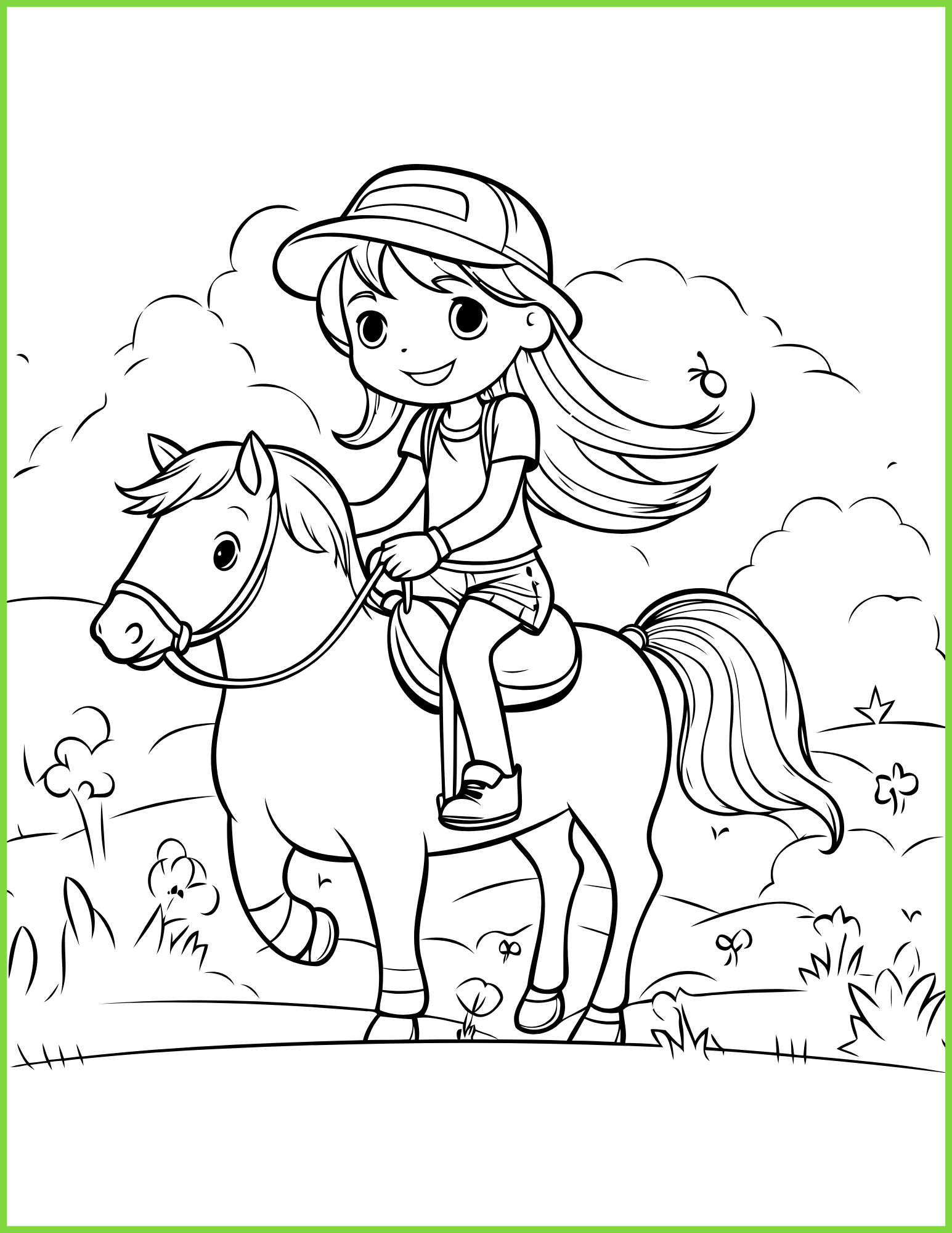 Coloring Pages for Teen Girls 