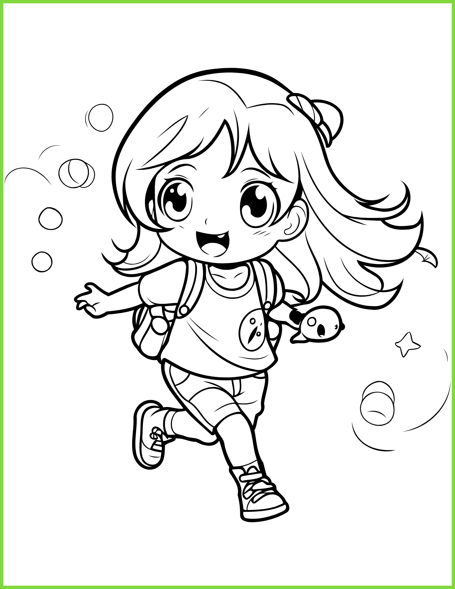 Coloring Pages for Teen Girls 