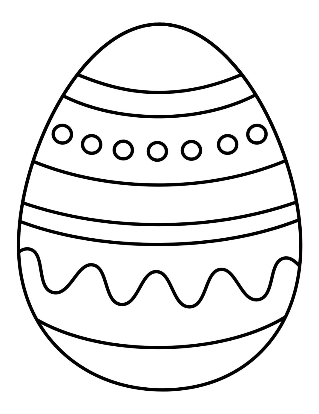 Easter Coloring Pages (Free PDF Printables)