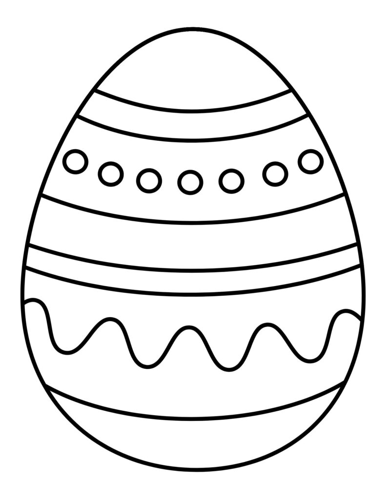 Easter Coloring Pages (Free PDF Printables)