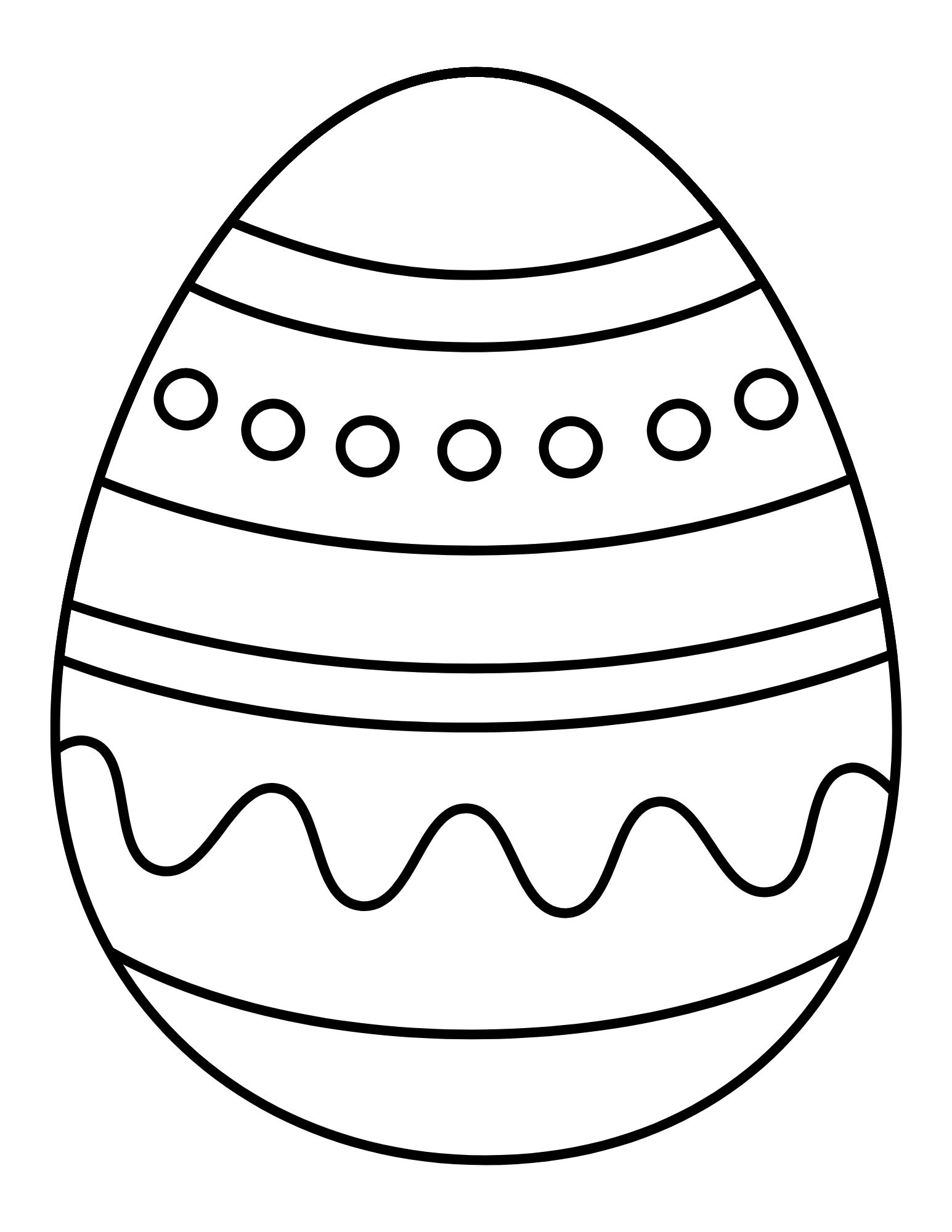 Easter Coloring Pages (Free PDF Printables)