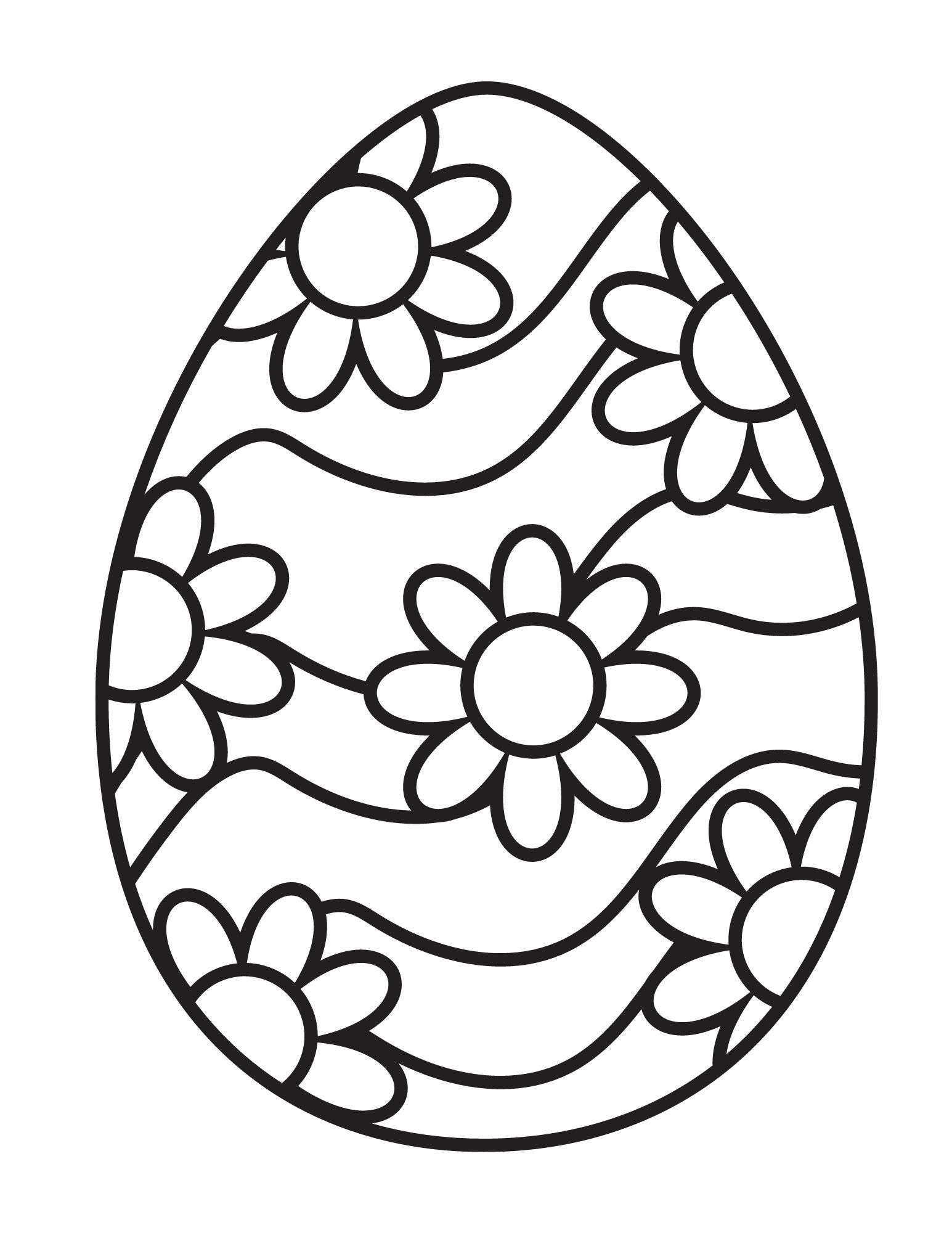 Easter Coloring Pages (Free PDF Printables)