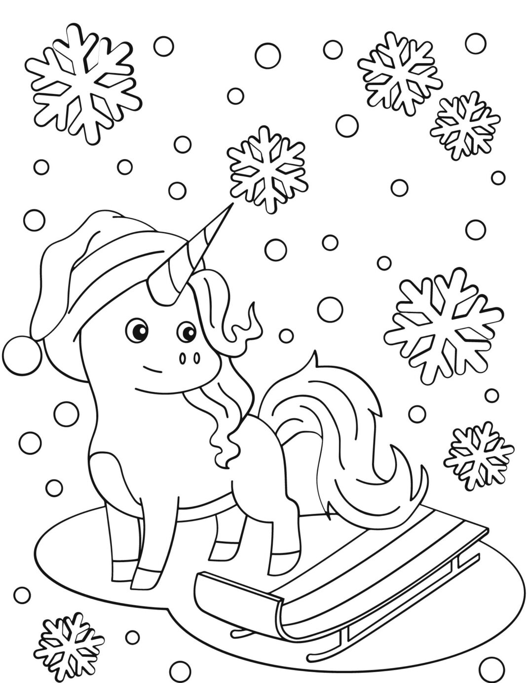 100+ Unicorn Coloring Pages (Free PDF Printables) | Parenting Kids and ...