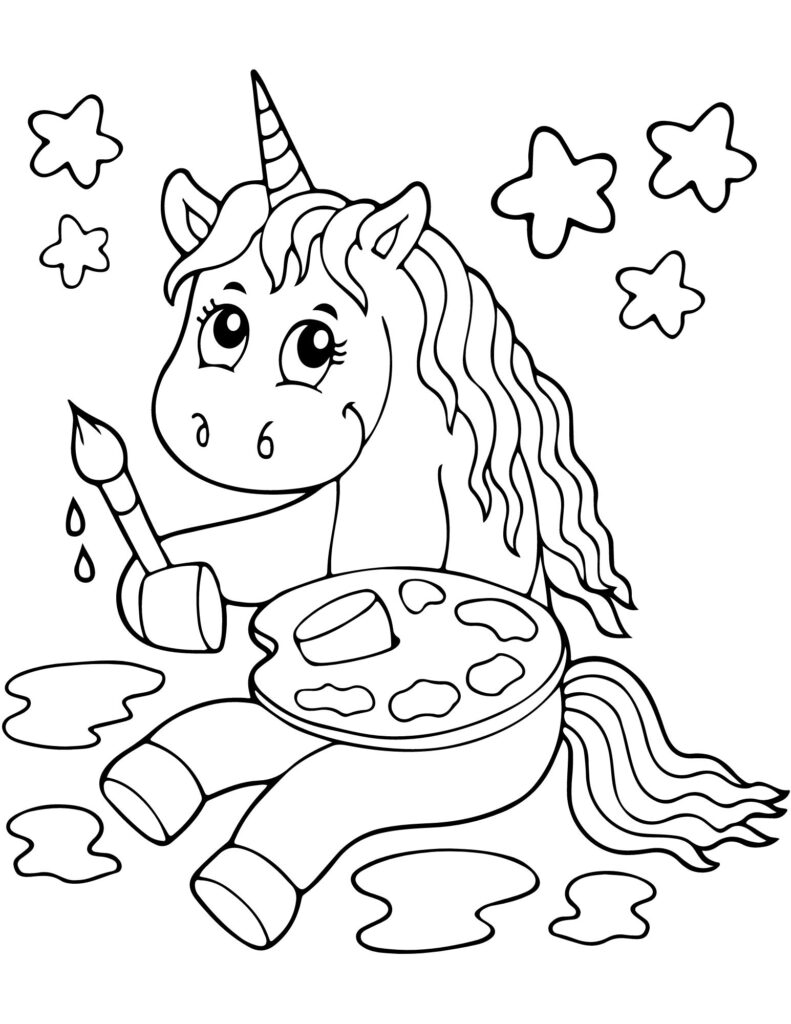 Free Printable Unicorn Coloring Pages for Kids & Teens