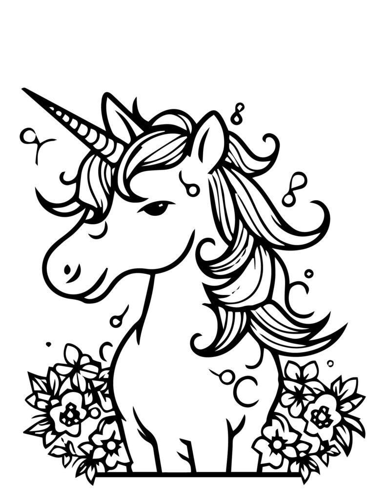 Free Printable Unicorn Coloring Pages for Kids & Teens