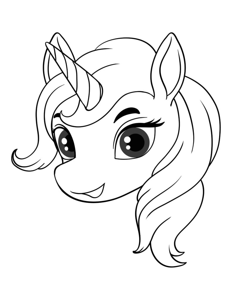 Unicorn Coloring Pages (Free PDF Printables)