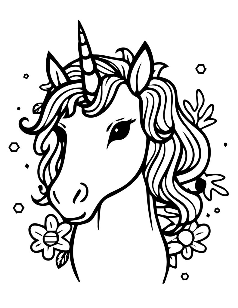 Unicorn Coloring Pages Download, Print, and Let the Magic Begin!