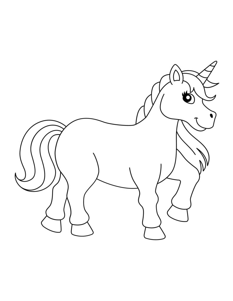 Unicorn Coloring Pages Download, Print, and Let the Magic Begin!