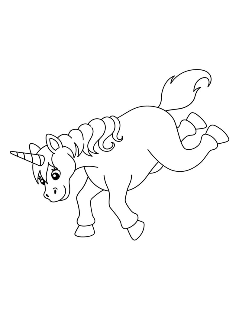 Free Printable Unicorn Coloring Pages for Kids & Teens