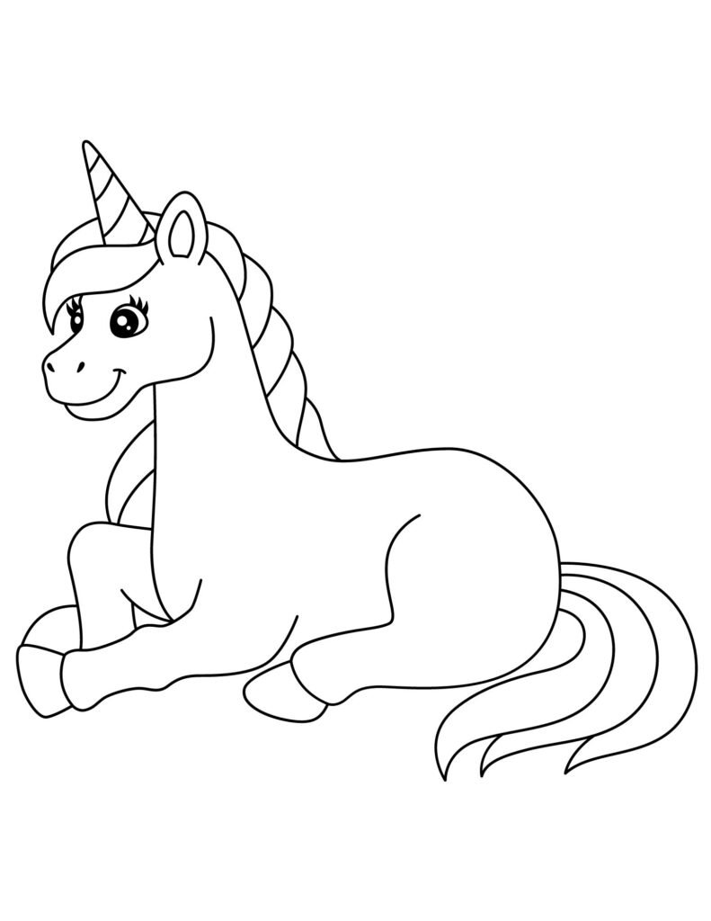 Free Printable Unicorn Coloring Pages for Kids and Teens