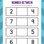 number tracing for preschool