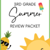 3rd grade summer review packet
