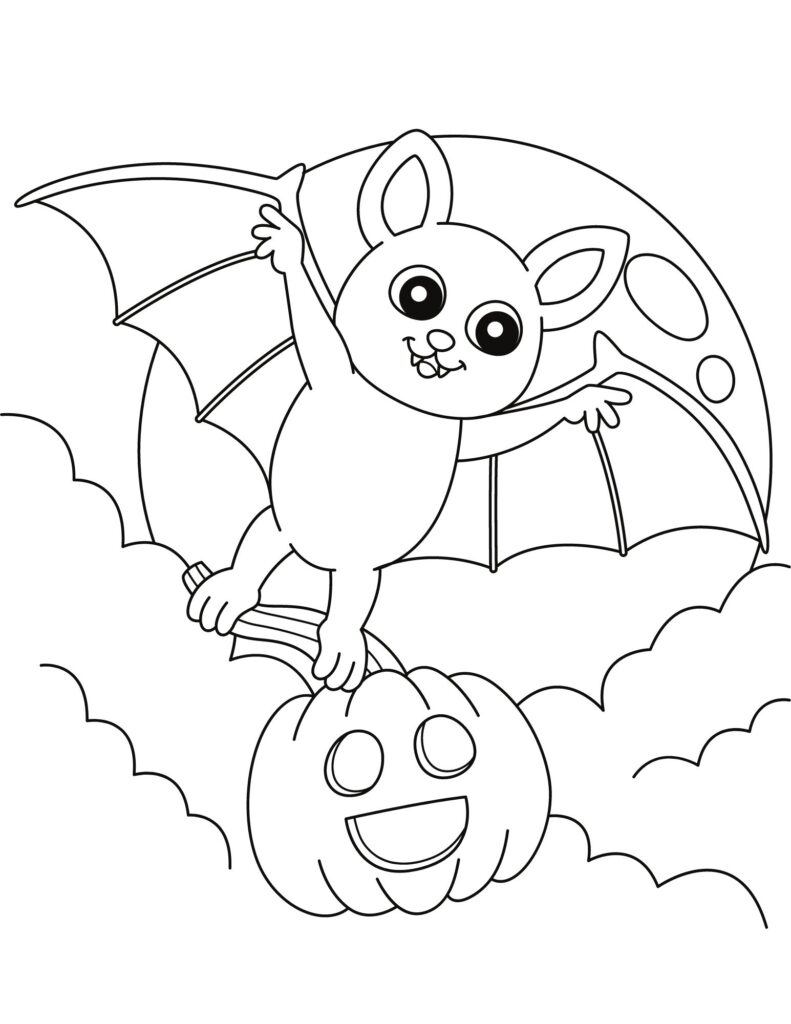 Halloween Coloring Pages for Adults