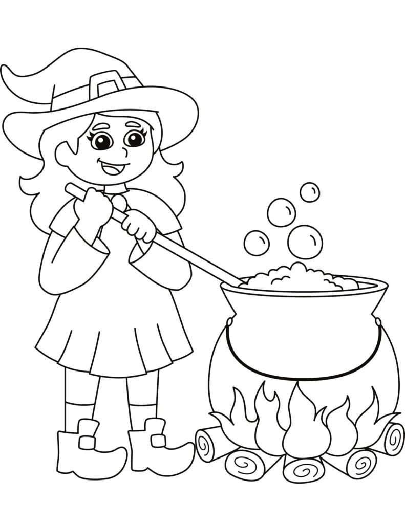 Halloween Coloring Pages for Adults