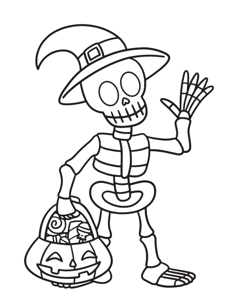 Halloween Coloring Pages for Adults