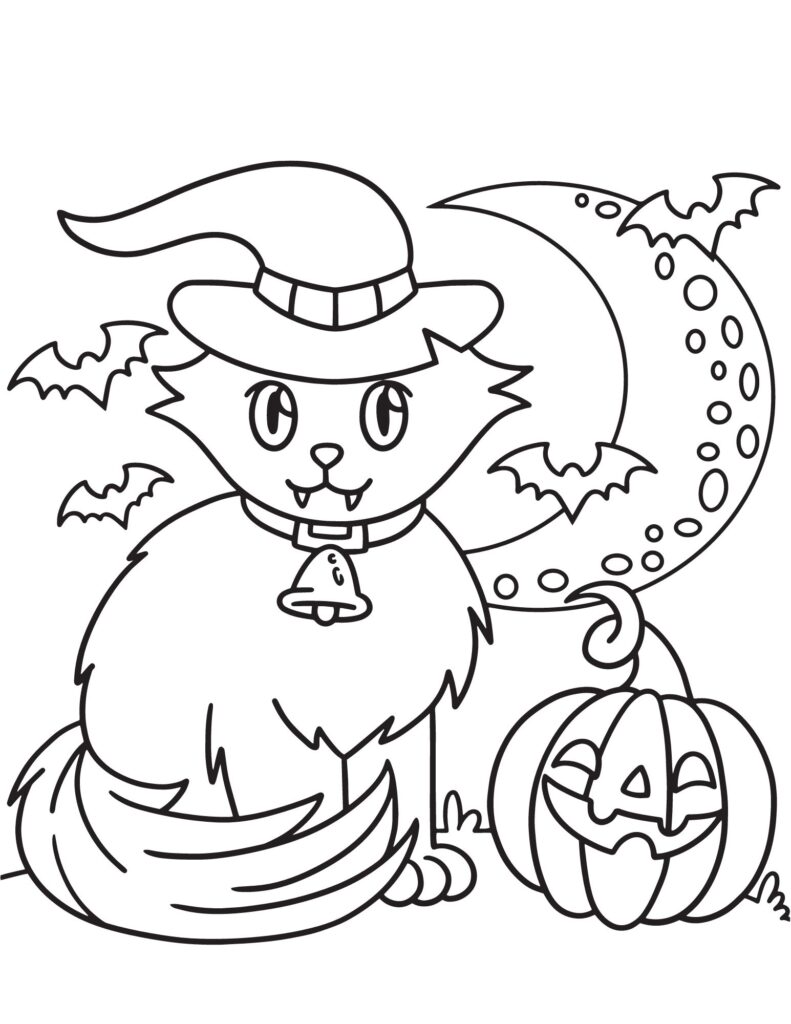 Halloween Coloring Pages for Adults