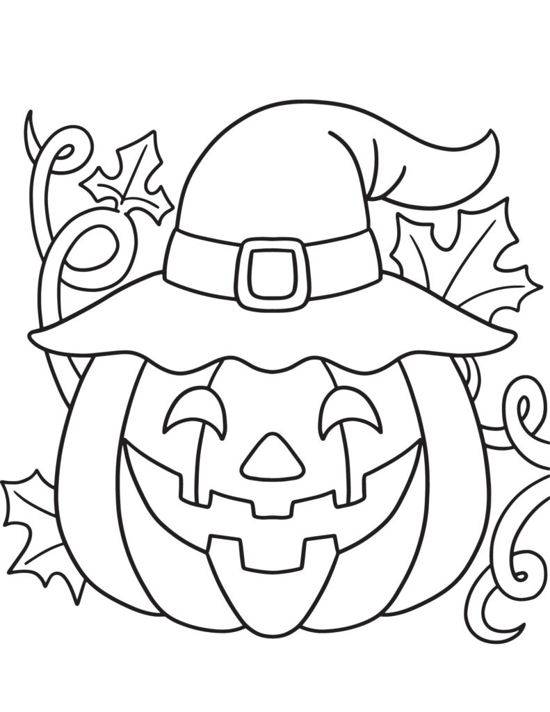 Halloween Coloring Pages for Adults