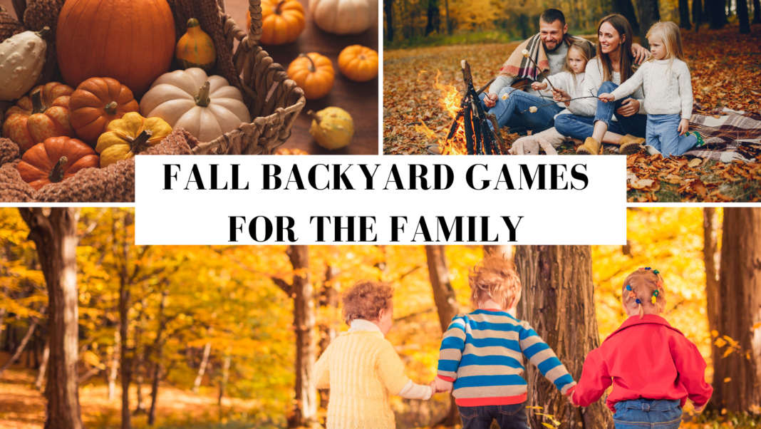fall backyard games for the family