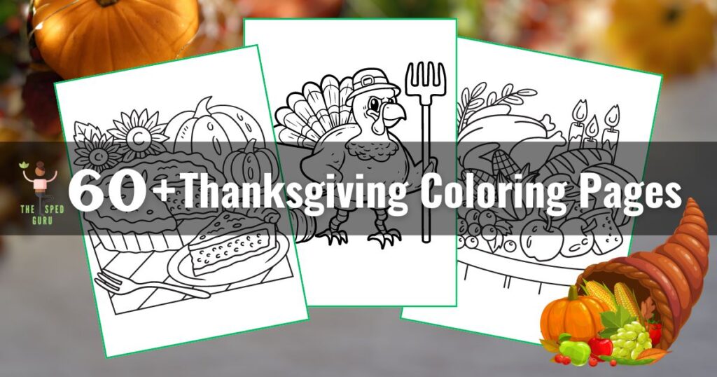 Thanksgiving Coloring Pages