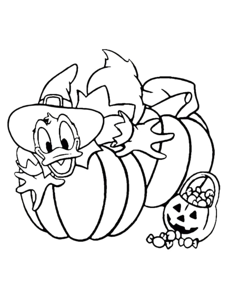 Free print disney thanksgiving coloring pages