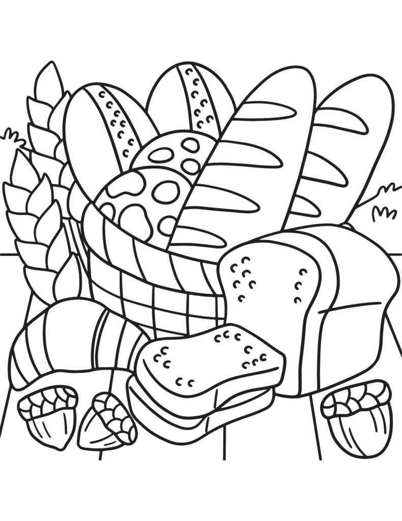 thanksgiving day coloring pages