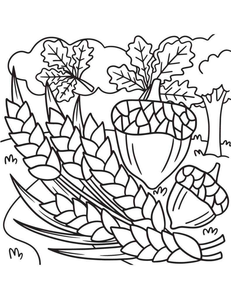 best hanksgiving day coloring pages