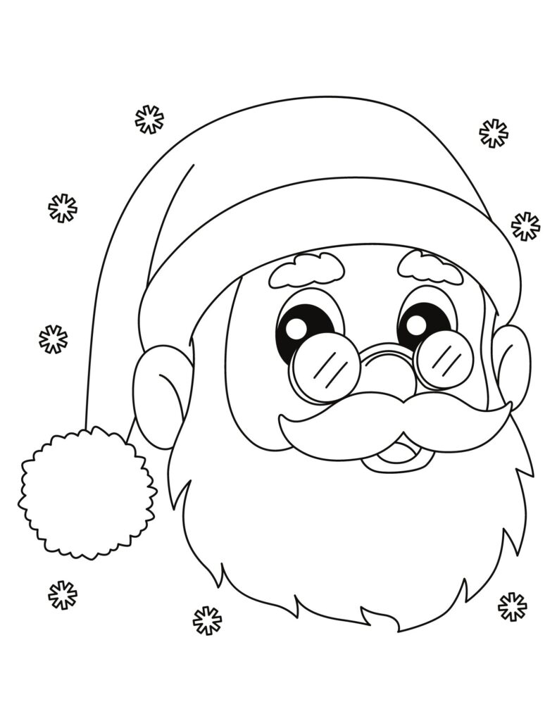 Free print Christmas Coloring Pages