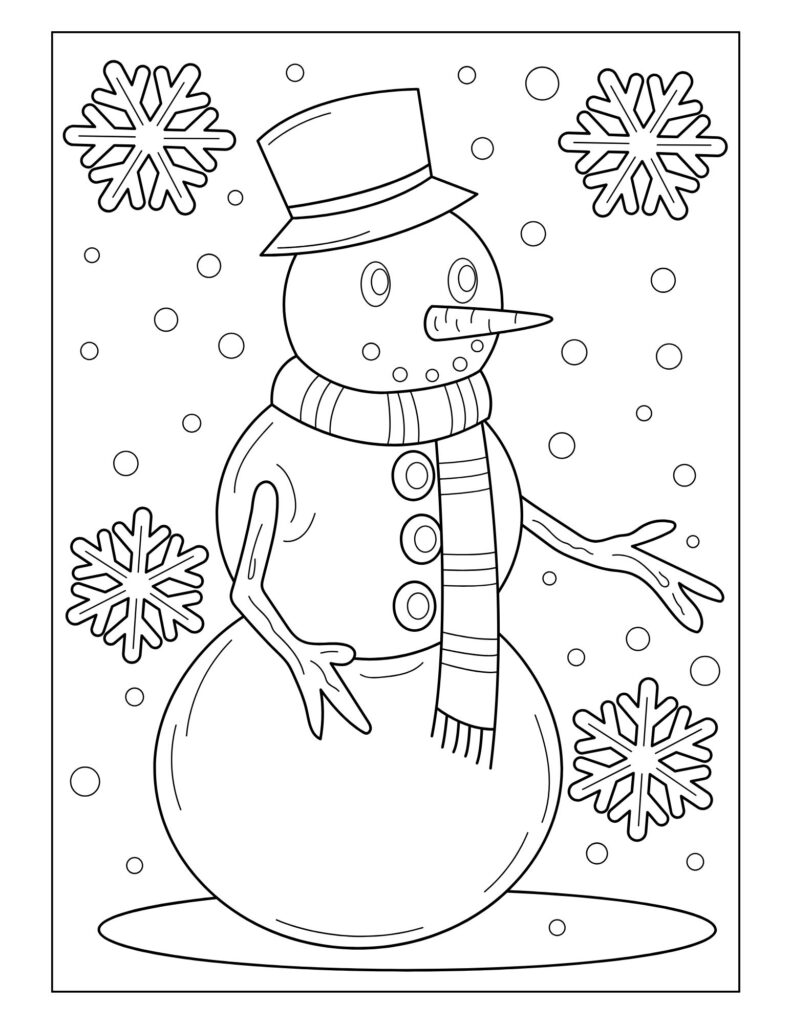 christmas tree coloring page free printabletree coloring page