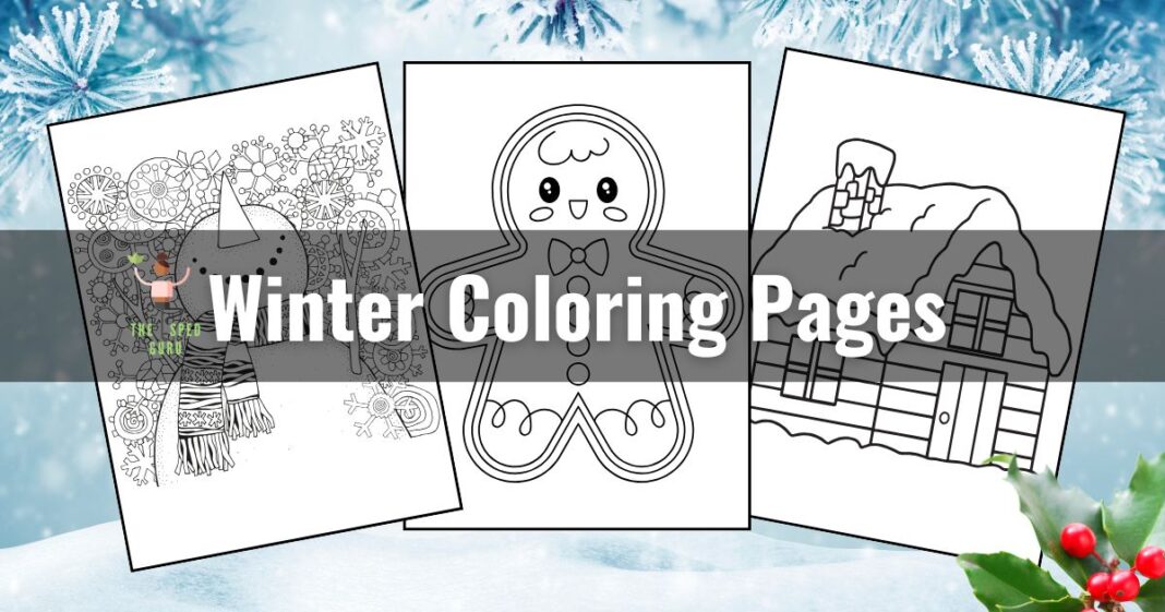 Winter Coloring Pages
