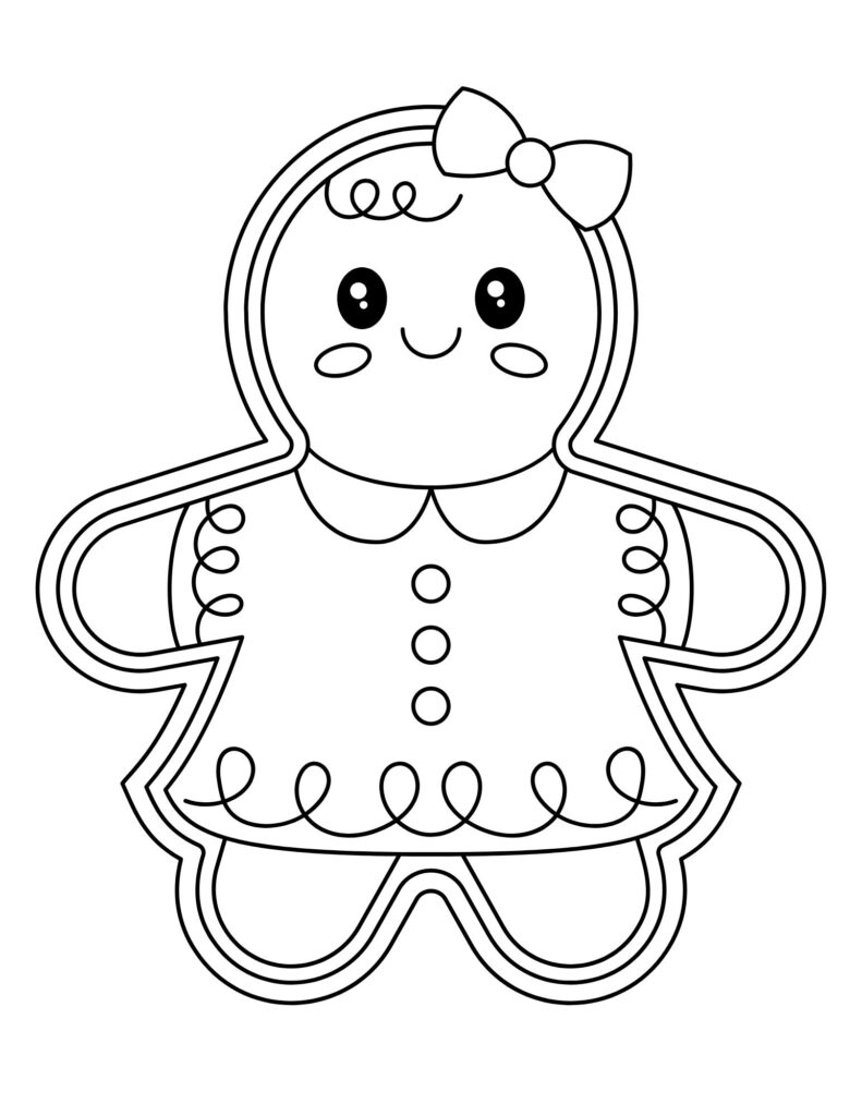 Winter Holiday Coloring Pages