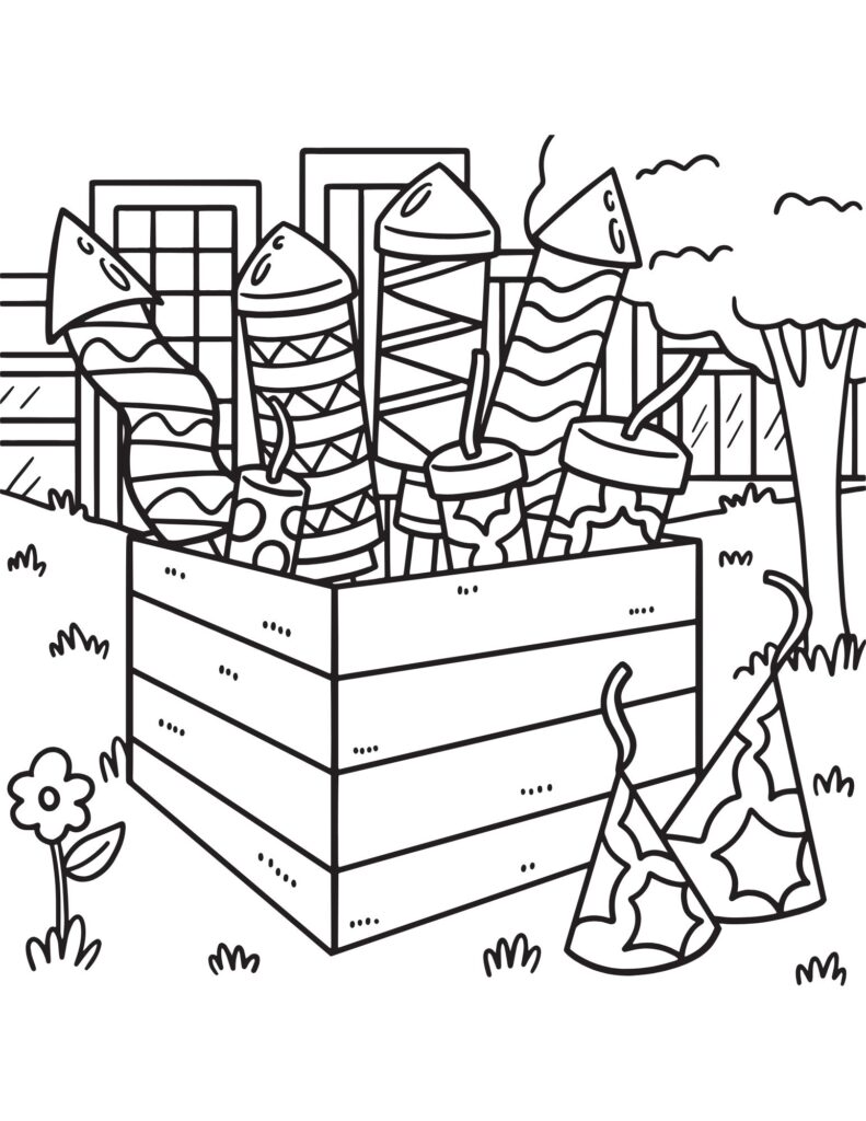 Happy New Years Coloring Pages