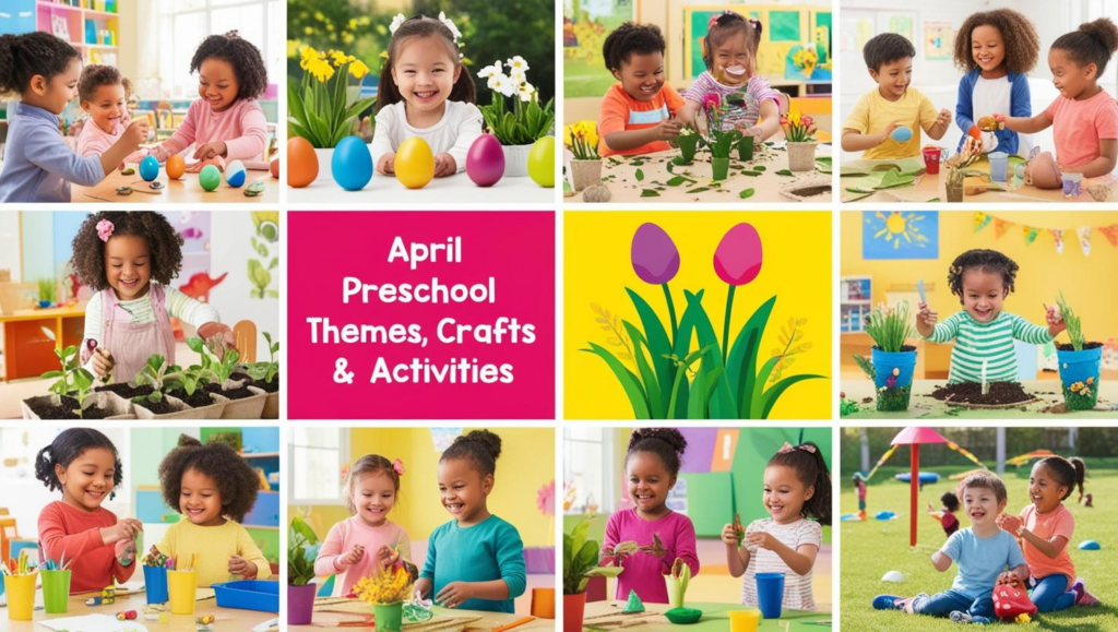 Fun and Creative April Preschool Themes, Crafts, and Activities