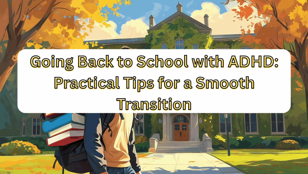 Going Back to School with ADHD: Practical Tips for a Smooth Transition