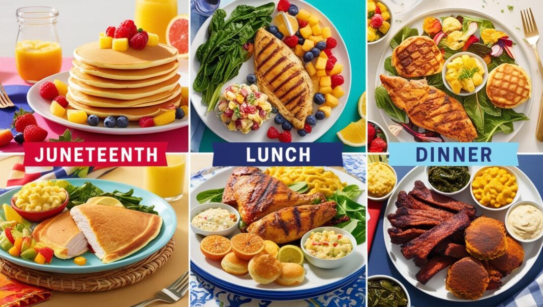 Juneteenth Food Ideas for Breakfast, Lunch, and Dinner