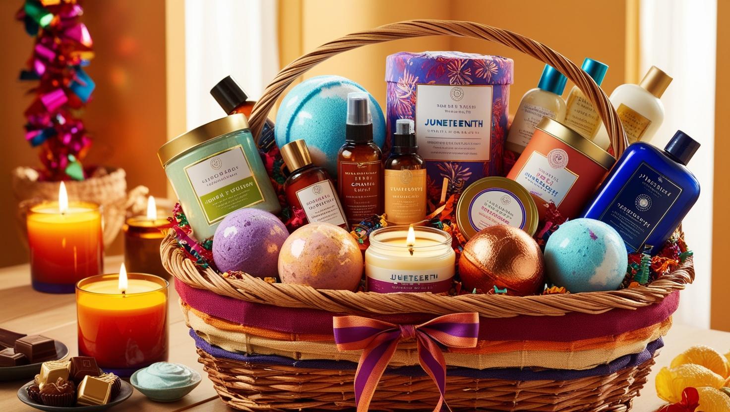 Juneteenth Movie self care gift basket