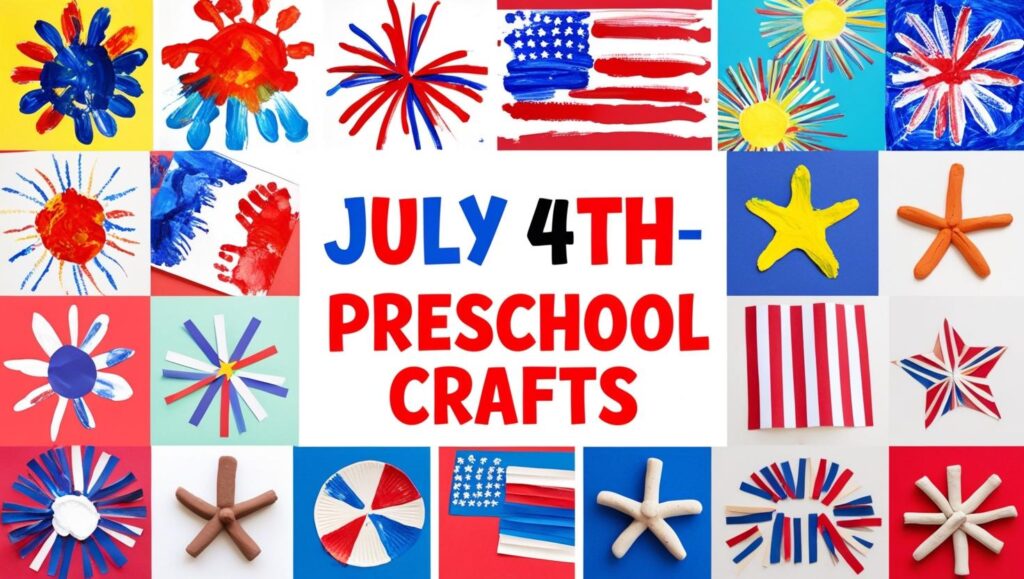 july 4th crafts for preschoolers