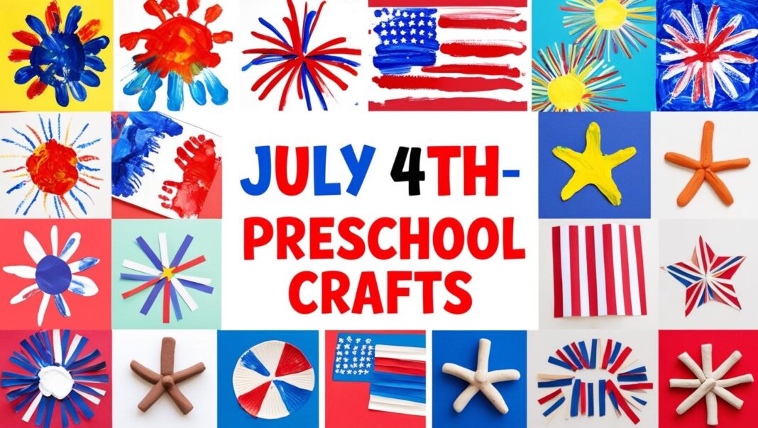 july 4th crafts for preschoolers