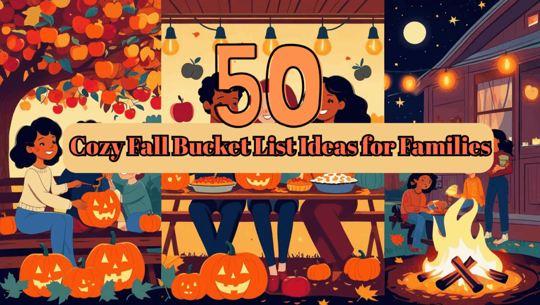 50 Cozy Fall Bucket List Ideas for Families