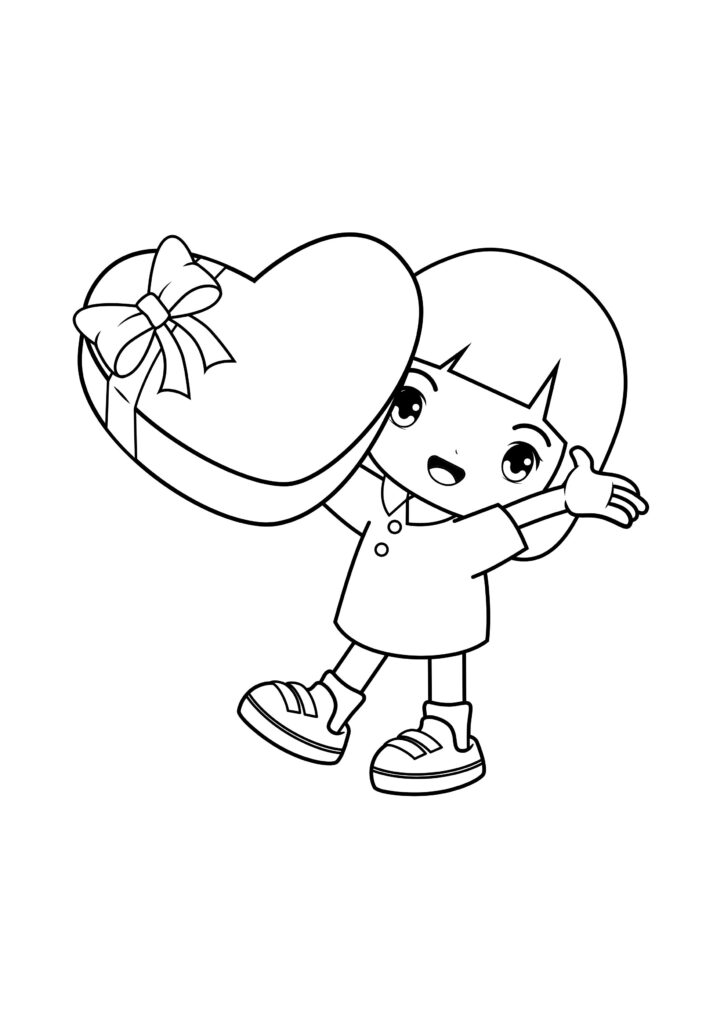 valentines day coloring pages