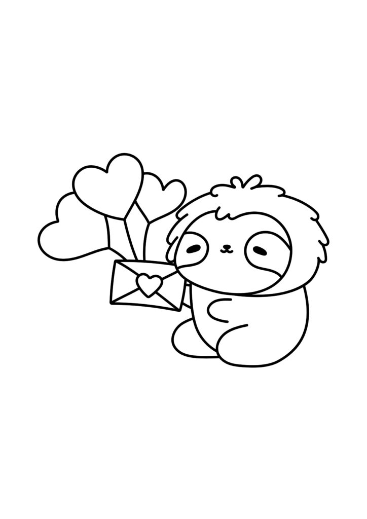 valentines day coloring pages