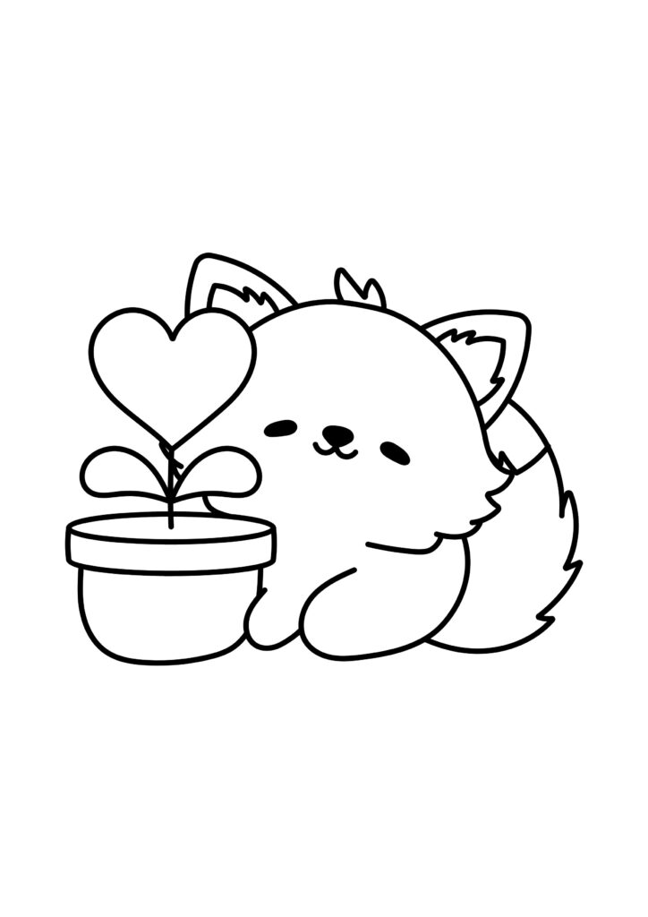 valentines day coloring pages