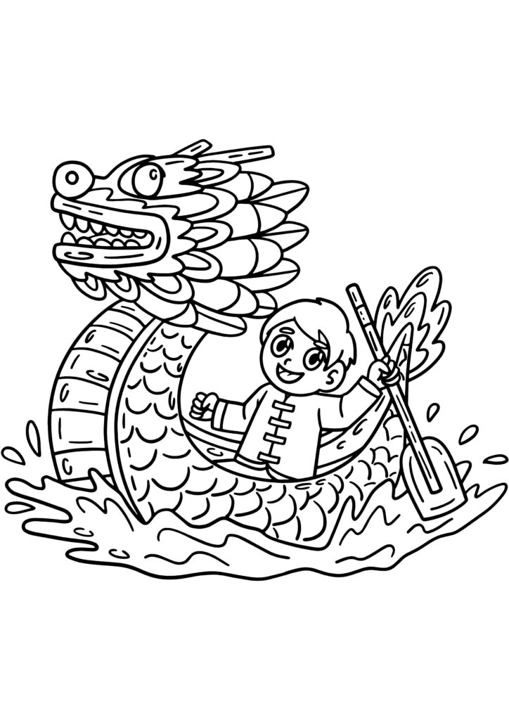 chinese new year coloring pages