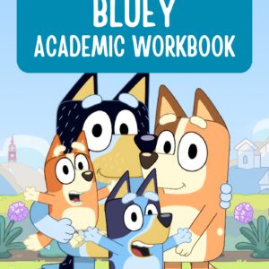 bluey academic worksheets