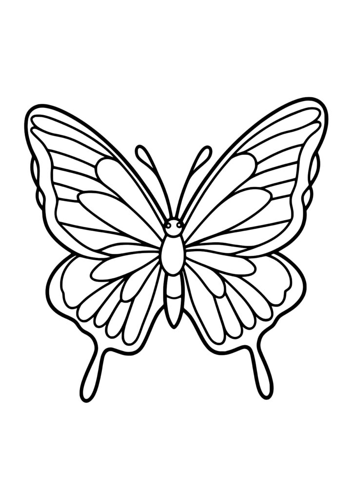 butterfly-coloring-page