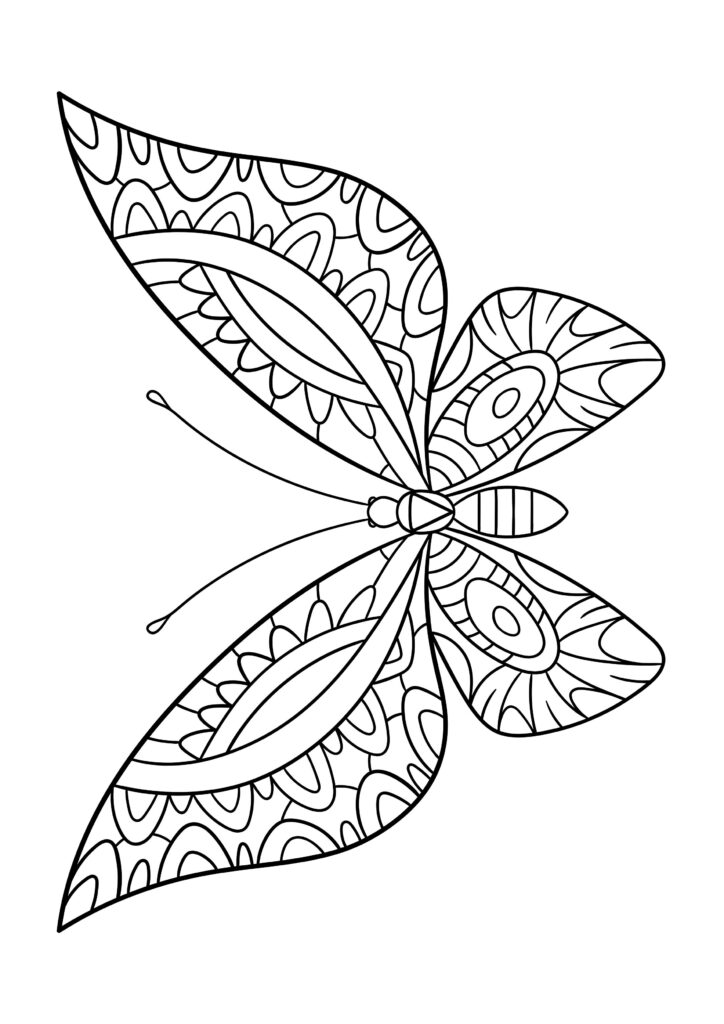 butterfly-coloring-page